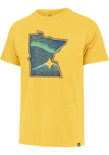 47 Minnesota Twins Gold CC Premier Franklin Short Sleeve Fashion T Shirt