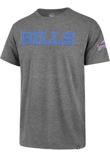 47 Buffalo Bills Grey Franklin Fieldhouse Short Sleeve Fashion T Shirt