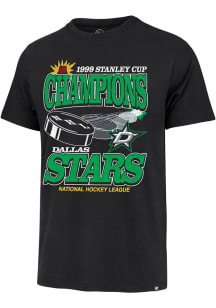 47 Dallas Stars Black Penalty Box Franklin Short Sleeve Fashion T Shirt