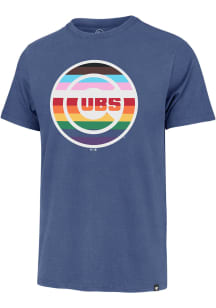 47 Chicago Cubs Blue Pride Franklin Short Sleeve Fashion T Shirt