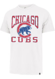 47 Chicago Cubs White Big Ups Short Sleeve Fashion T Shirt