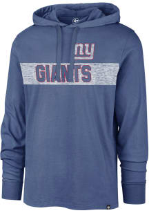 47 New York Giants Mens Blue Field Franklin Fashion Hood