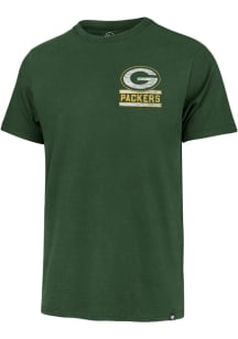 47 Green Bay Packers Green Open Field Franklin Short Sleeve Fashion T Shirt