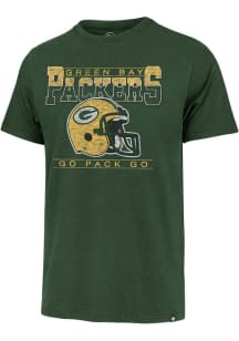 47 Green Bay Packers Green Time Lock Franklin Short Sleeve Fashion T Shirt