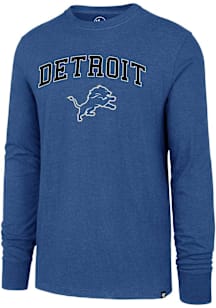 47 Detroit Lions Blue Arch Game Club Long Sleeve T Shirt