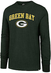 47 Green Bay Packers Green Arch Game Club Long Sleeve T Shirt
