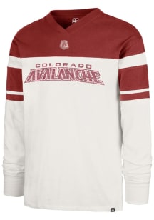 47 Colorado Avalanche White Ice Block Southline Long Sleeve Fashion T Shirt