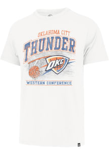 47 Oklahoma City Thunder White Amp Up Franklin Short Sleeve Fashion T Shirt