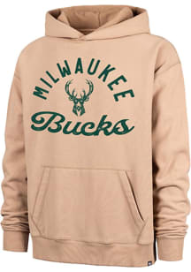 47 Milwaukee Bucks Mens Tan Dusted Bowline River Fashion Hood