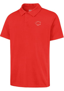 47 Cincinnati Reds Mens Red Forward Short Sleeve Polo