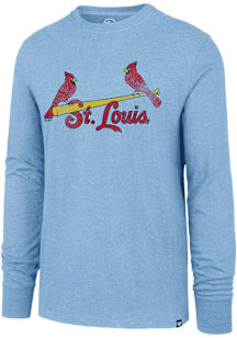 47 St Louis Cardinals Light Blue Imprint Club Long Sleeve T Shirt