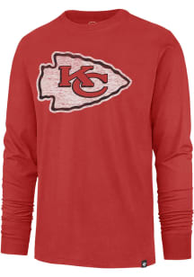 47 Kansas City Chiefs Red Premier Franklin Long Sleeve Fashion T Shirt