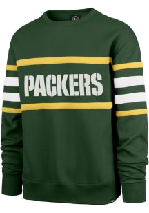 47 Green Bay Packers Mens Green Coaches Long Sleeve Fashion Sweatshirt