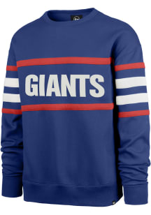 47 New York Giants Mens Blue Coaches Long Sleeve Fashion Sweatshirt