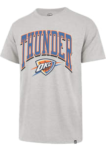47 Oklahoma City Thunder Grey Walk Tall Franklin Short Sleeve Fashion T Shirt
