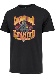 47 Kansas City Chiefs Black Castle Short Sleeve Fashion T Shirt