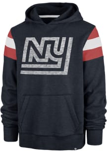 47 New York Giants Mens Navy Blue Premier Nico Fashion Hood