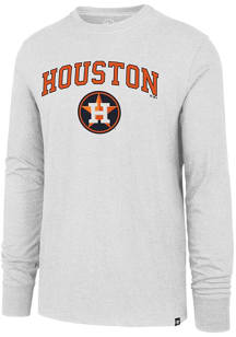 47 Houston Astros White Arch Game Club Long Sleeve T Shirt