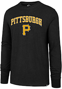 47 Pittsburgh Pirates Black Arch Game Club Long Sleeve T Shirt