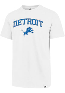 47 Detroit Lions White Arch Game Club Short Sleeve T Shirt