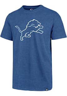 47 Detroit Lions Blue Imprint Club Short Sleeve T Shirt