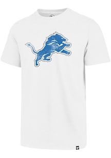 47 Detroit Lions White Imprint Club Short Sleeve T Shirt