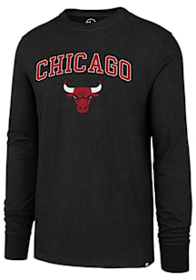 47 Chicago Bulls Black Arch Game Club Long Sleeve T Shirt
