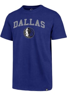 47 Dallas Mavericks Blue Arch Game Club Short Sleeve T Shirt