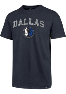 47 Dallas Mavericks Navy Blue Arch Game Club Short Sleeve T Shirt