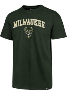 47 Milwaukee Bucks Green Arch Game Club Short Sleeve T Shirt
