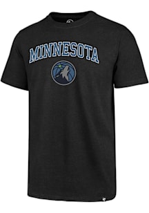 47 Minnesota Timberwolves Black Arch Game Club Short Sleeve T Shirt