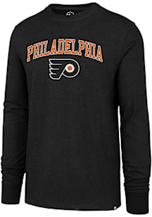 47 Philadelphia Flyers Black Arch Game Club Long Sleeve T Shirt