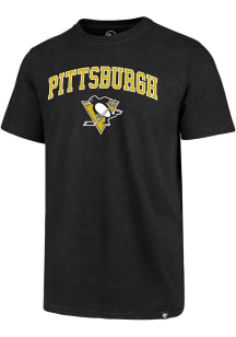 47 Pittsburgh Penguins Black Arch Game Club Short Sleeve T Shirt