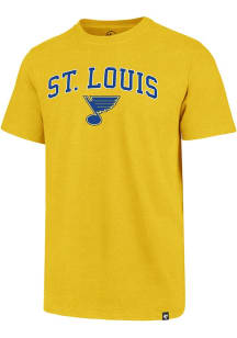 47 St Louis Blues Gold Arch Game Club Short Sleeve T Shirt