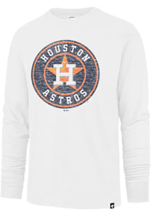 47 Houston Astros White Franklin Long Sleeve Fashion T Shirt