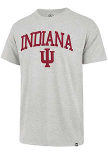 Indiana Hoosiers Grey 47 Rally Loud Big 10 Short Sleeve Fashion T Shirt