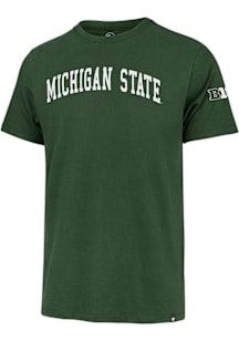47 Michigan State Spartans Green Arch Name Big Ten Short Sleeve Fashion T Shirt