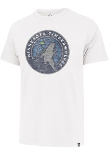 47 Minnesota Timberwolves White Premier Franklin Short Sleeve Fashion T Shirt