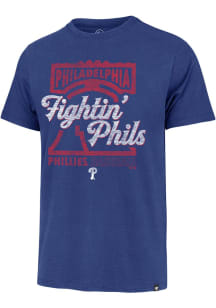 47 Philadelphia Phillies Blue Regional Franklin Short Sleeve Fashion T Shirt