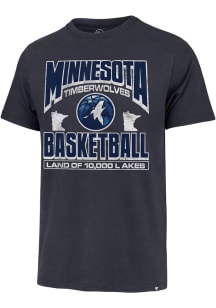 47 Minnesota Timberwolves Blue City Edition Short Sleeve Fashion T Shirt