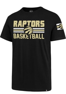 47 Toronto Raptors Black Super Rival Short Sleeve T Shirt