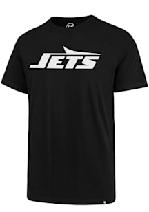 47 New York Jets Black Imprint Super Rival Short Sleeve T Shirt