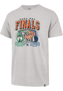 47 Dallas Mavericks Grey 2024 NBA Final Participant Matchup Short Sleeve T Shirt
