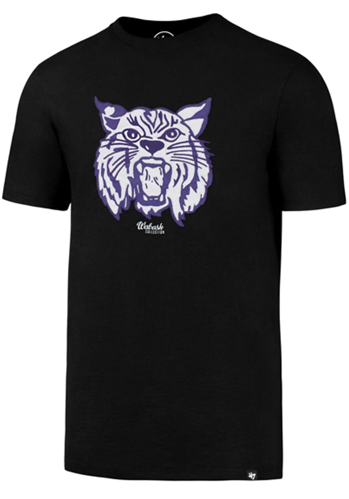 47 K-State Wildcats Black Knockout Fieldhouse Short Sleeve Fashion T Shirt