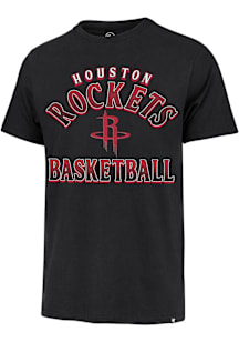 47 Houston Rockets Black Overshadow Franklin Short Sleeve Fashion T Shirt