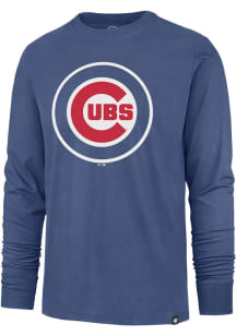 47 Chicago Cubs Blue Imprint Long Sleeve Fashion T Shirt