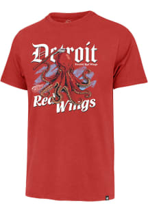 47 Detroit Red Wings Red Regional Short Sleeve Fashion T Shirt