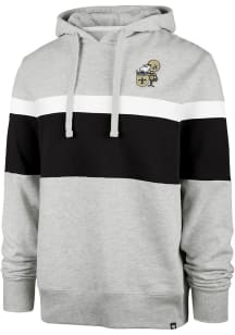 47 New Orleans Saints Mens Grey Warren Fashion Hood