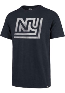 47 New York Giants Navy Blue Historic Grit Scrum Short Sleeve Fashion T Shirt