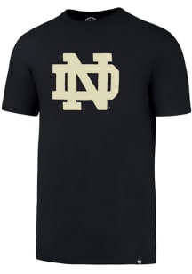 47 Notre Dame Fighting Irish Navy Blue Knockout Short Sleeve Fashion T Shirt